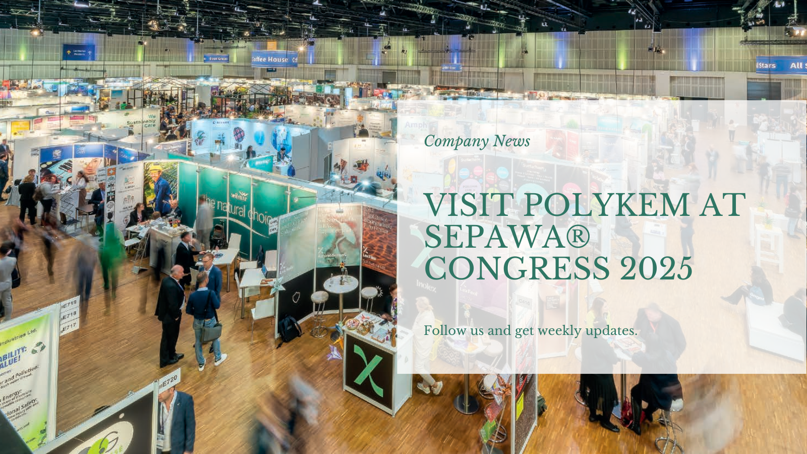 Visite Polykem Booth no Congresso de Sepawa® 2025 em Berlim!